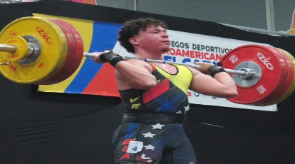 ¡Victoria para Monagas! Ronaldo Montoya puso broche de oro a la jornada de pesas en Bolivia