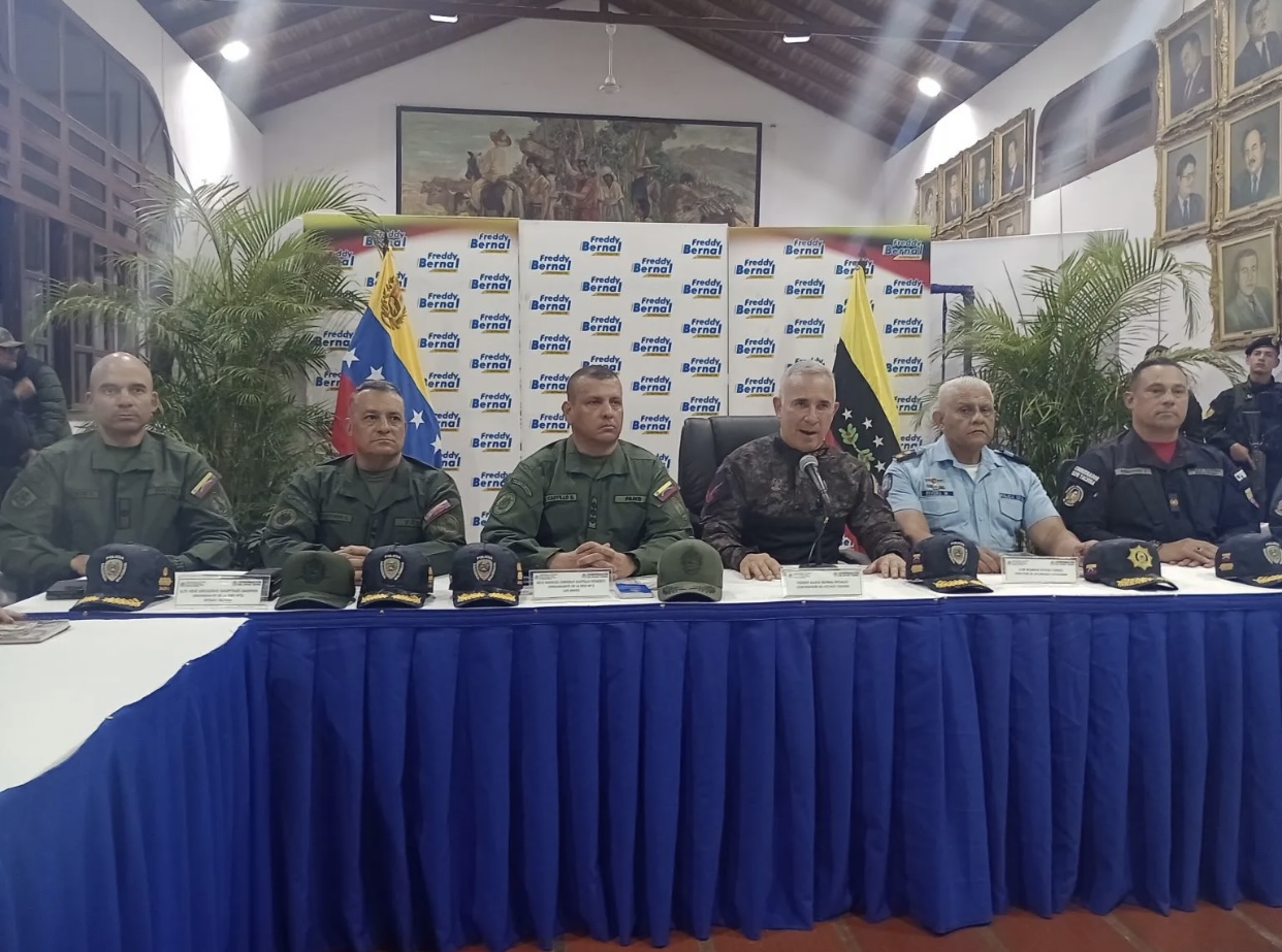 En 33.9 % descienden cifras de criminalidad en Táchira durante el 2024