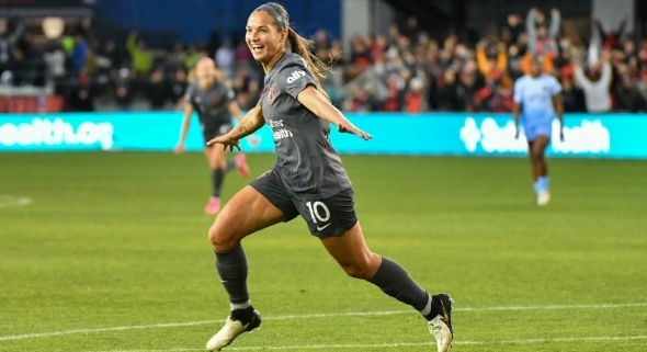 Deyna Castellanos anotó un golazo al debutar con su nuevo equipo en Estados Unidos