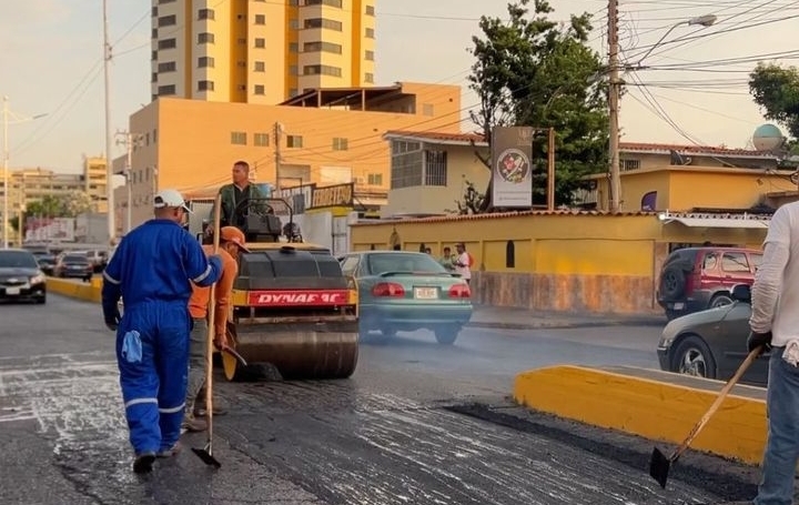 30 toneladas de asfalto serán colocados en la avenida principal de Lechería