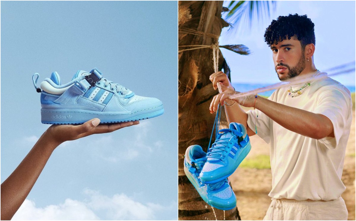 ¡En fotos! Estos son los nuevos zapatos de Bad Bunny con Adidas