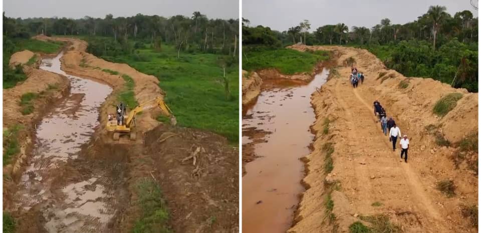 Canalizan el río Suripá en Barinas para impedir inundaciones durante el invierno