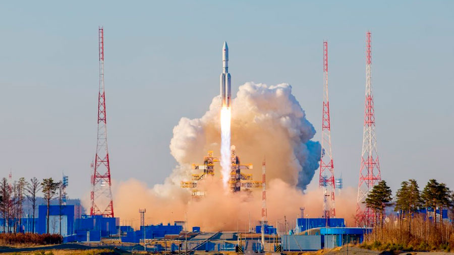 Primer lanzamiento del cohete pesado ruso Angará-A5 desde Vostochni