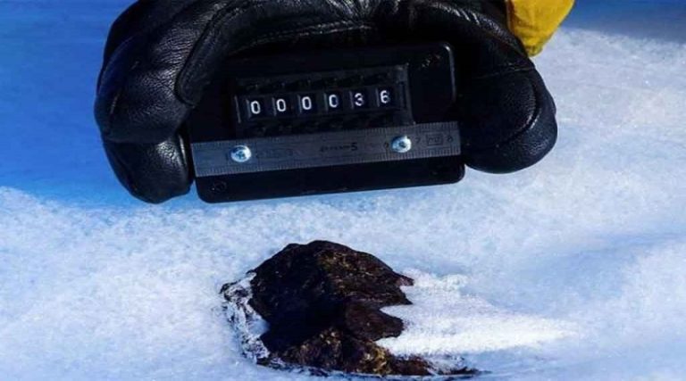 Desaparecen meteoritos en la Antártida por calentamiento global