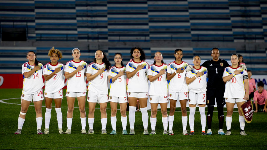 ¡Por la clasificación! Vinotinto femenina enfrentará a Brasil en el Sudamericano Sub-20