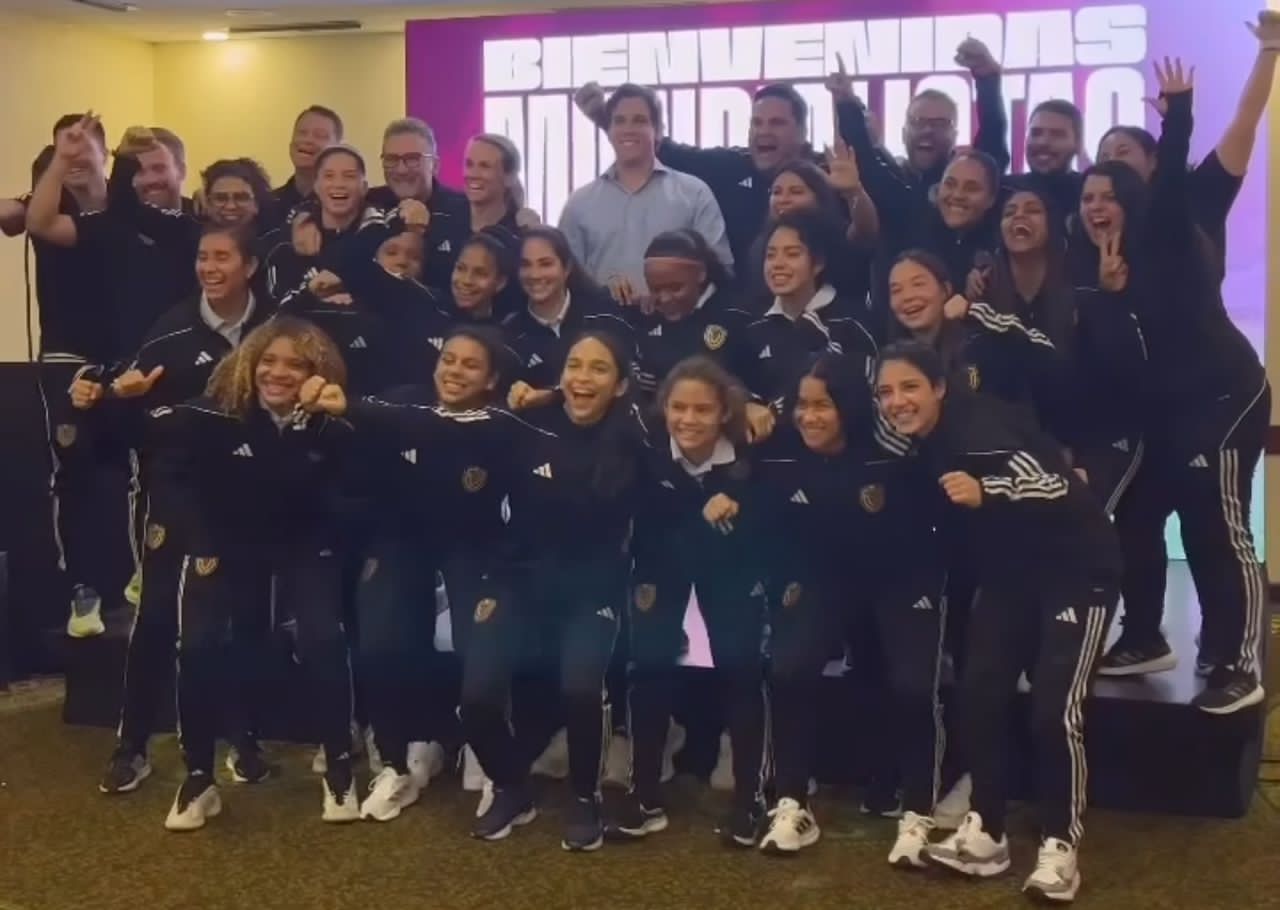 Presidente de la FVF Jorge Giménez dio la bienvenida a la Vinotinto femenina sub-20 (+ Detalles)