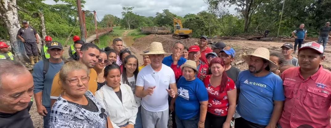 Avances en Puente sobre Río Piscurí benefician a los estados Táchira y Barinas (+ Video)