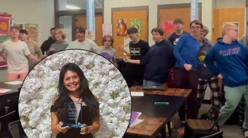 ¡Viral! Profesora latina enseña a sus alumnos americanos a bailar y cantar en español (+ Video)