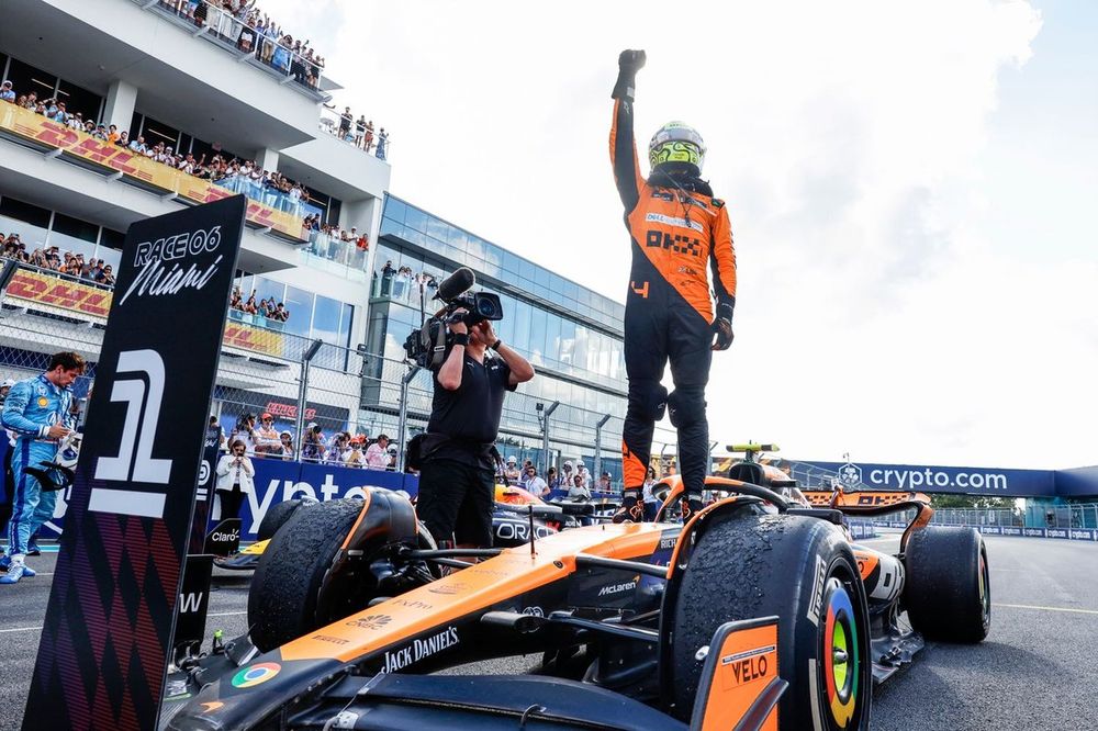 Piloto británico Lando Norris consiguió su primera victoria en la Fórmula 1