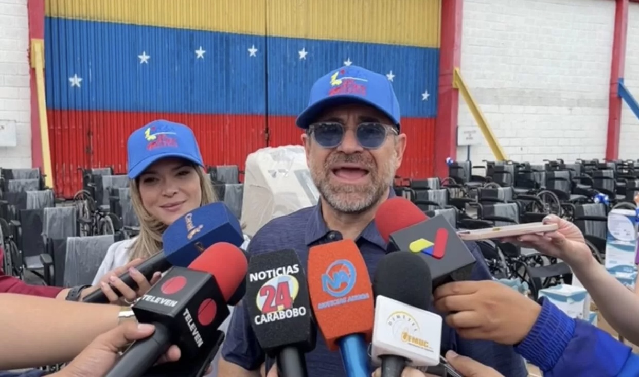 Gobernador Lacava anunció que más de 170 carabobeños recibirán equipos médicos enviados por el MPPS