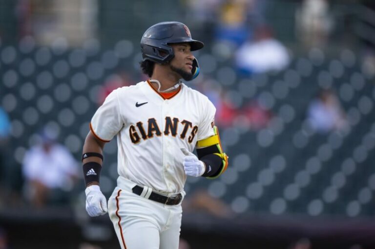 MLB: Venezolano Luis Matos conecta primer jonrón del año de la temporada