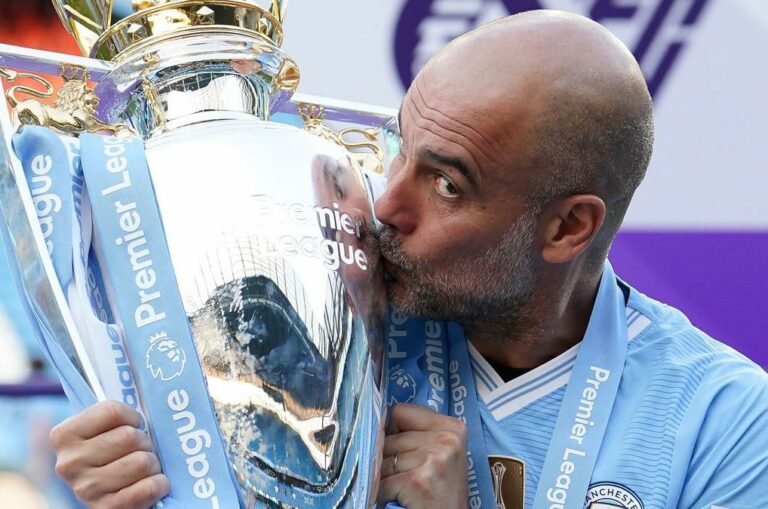 Pep Guardiola gana el premio a mejor entrenador de la Premier League