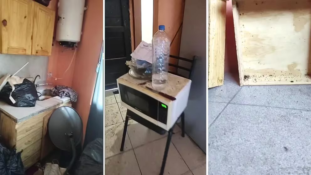 Mostró indignada de qué manera le entregó el departamento a su inquilino y cómo lo recibió cuando se fue (+ Video)