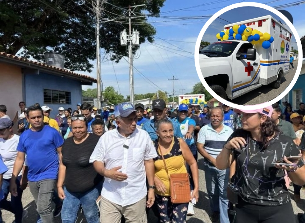 Gobernador Alberto Galíndez llegó a El Pao sirviendo al pueblo casa por casa