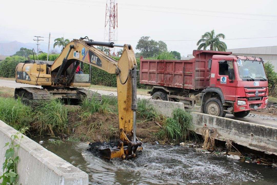 Abordan más de 90 afluentes con el plan pre-lluvias en Turmero