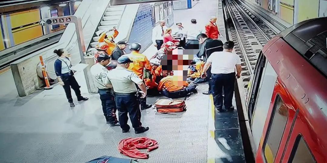 Mujer intentó quitarse la vida en la estación Altamira del Metro de Caracas
