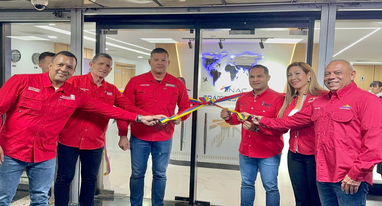 INAC inaugura Centro Integral de Trámites Aeronáuticos en Caracas