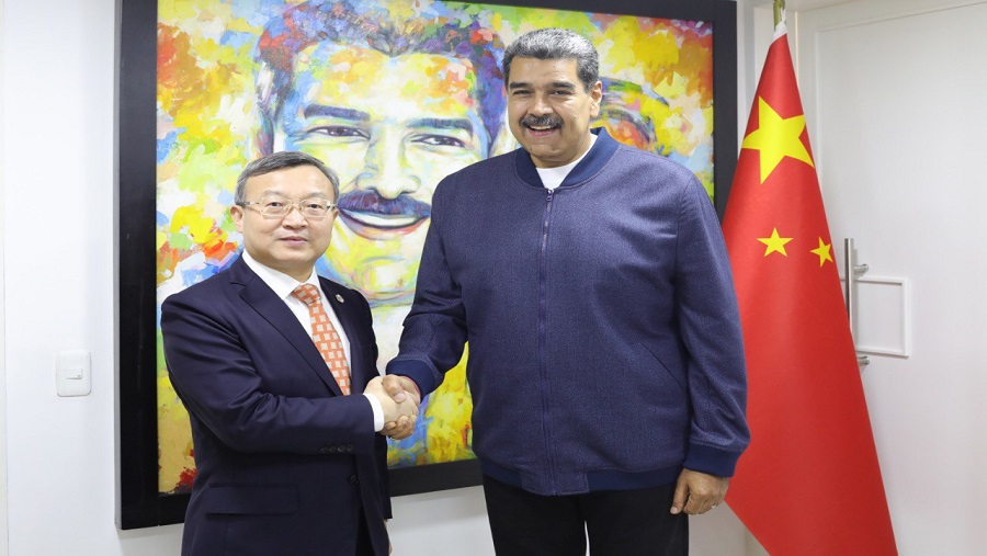 Presidente Maduro se reunió con delegación de Comercio Internacional de China
