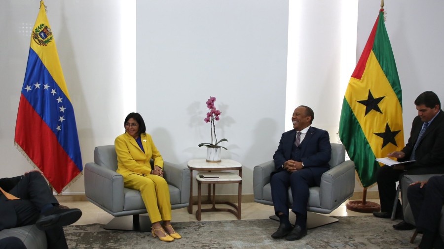 Venezuela, Santo Tomé y Príncipe revisan mapa de cooperación en Caracas