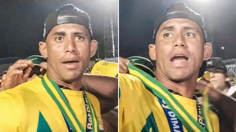 Hincha robâ la medalla a un futbolista colombiano en plena celebración (+ Video)