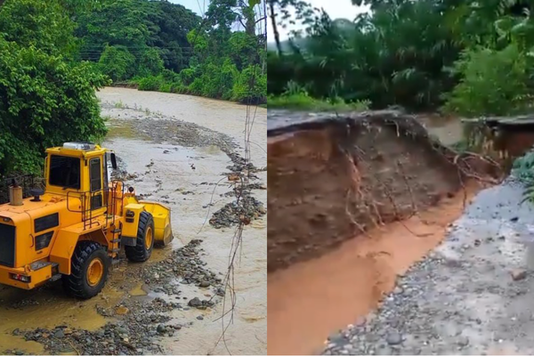 Fuertes lluvias afectan estribos del puente Michay, dejando incomunicados a Táchira y Barinas