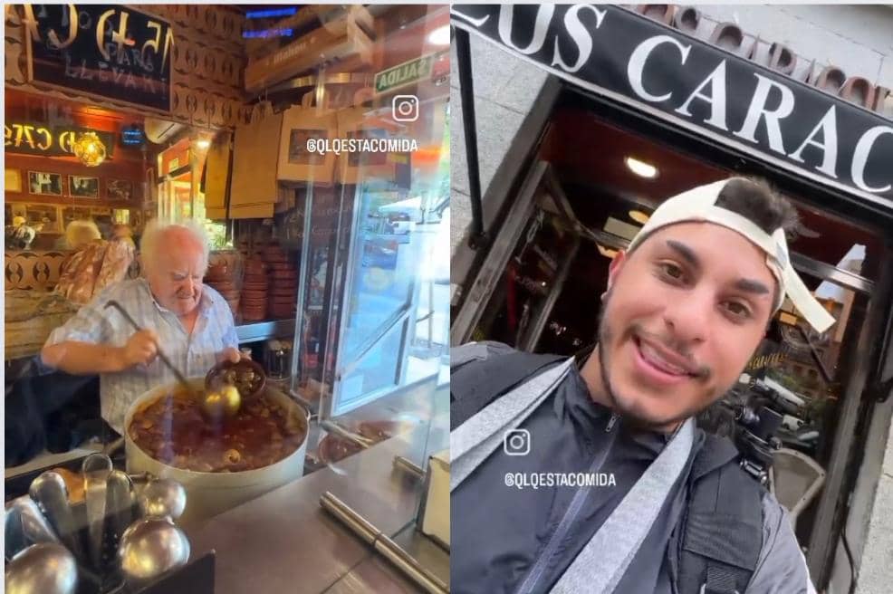 Amadeo, el español que lleva 85 años sirviendo caracoles y que conquista a los comensales con su simpatía (+ Video)