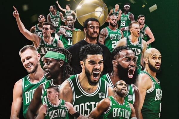 Boston Celtics recupera el trono de la NBA y se coronan como campeones