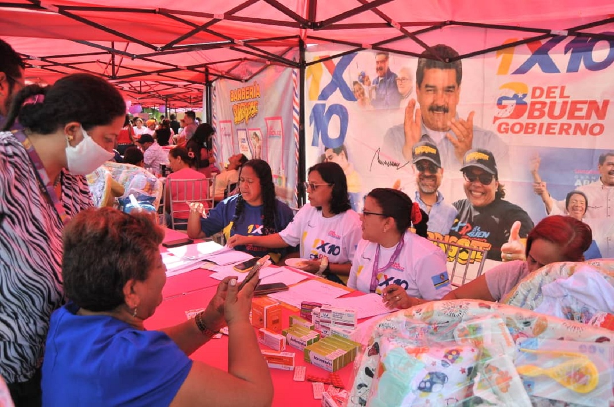 Más de 600 familias beneficiadas en Naguanagua por jornada integral del 1X10