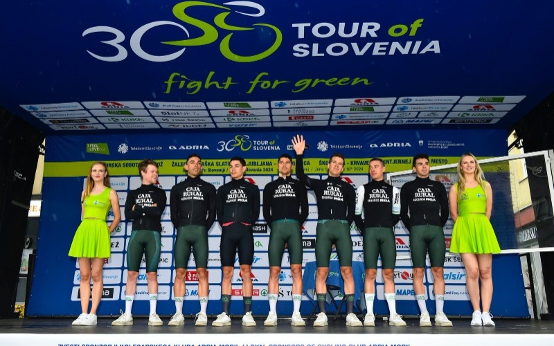 Ciclista Orluis Aular representa a Venezuela en Tour de Eslovenia 2024