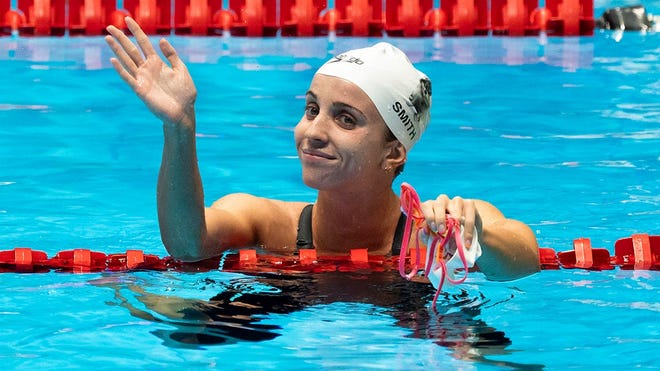 La estadounidense Regan Smith establece récord mundial en la natación
