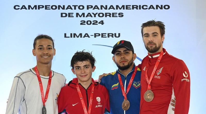 Venezolano Jesús Limardo obtiene medalla de bronce en Panamericano de Esgrima