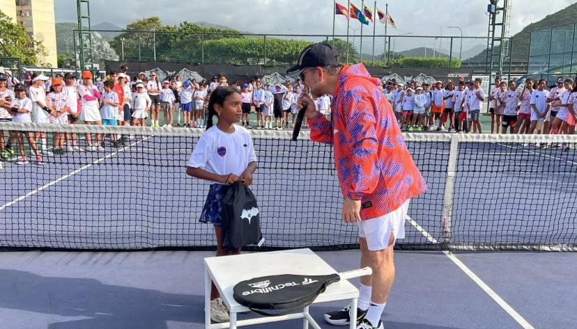 Academia de tenis de Puerto Cabello celebró por todo lo alto su tercer aniversario