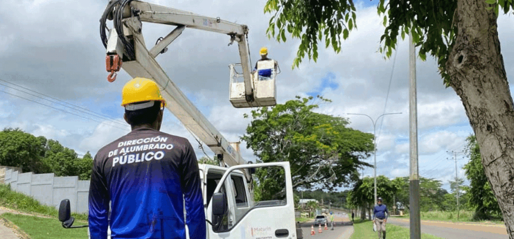 Alcaldía de Maturín desarrolló operativos de mantenimiento al sistema eléctrico de la ciudad (+ Foto)
