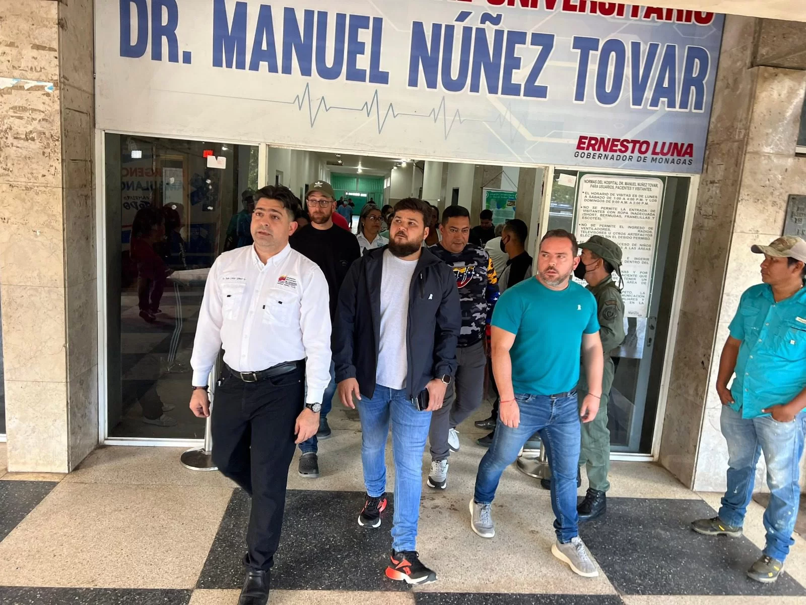 Inspeccionan trabajos de modernización de cinco hospitales de Maturín (+ Fotos)