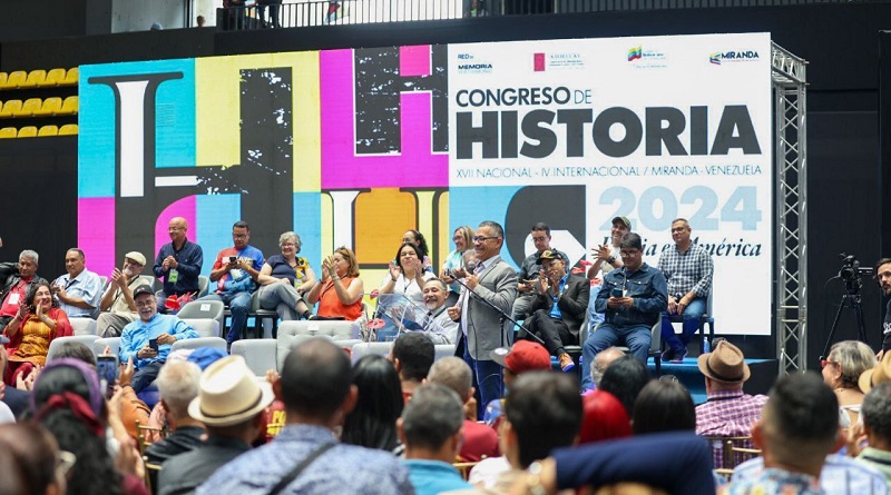 Inauguran XVII Congreso Nacional de Historia en el municipio Sucre del estado Miranda