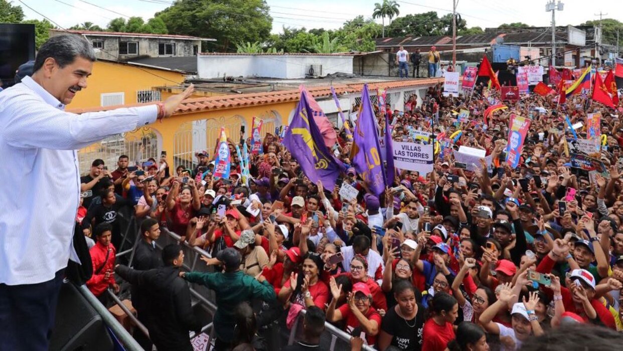 Pueblo de Monagas recibió con entusiasmo la visita del presidente Maduro (+ Video)