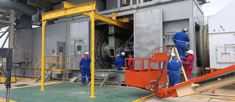 Petroboscán reactiva turbina generadora de electricidad en Zulia