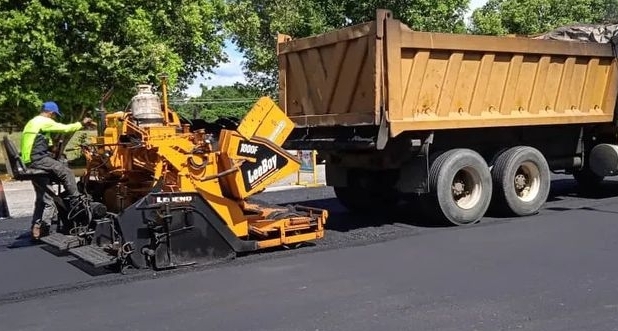 Ejecutan trabajos de asfaltado en diferentes municipios de Mérida (+ Fotos)