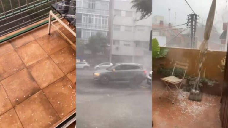 Madrid azotada por una tormenta de granizo en pleno junio (+ Video)