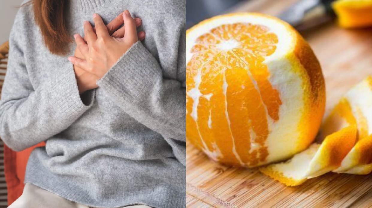 ¿Padeces de problemas cardíacos? Esto es lo que debe saber sobre la concha de naranja