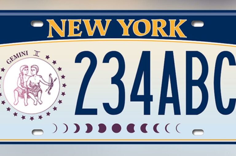 En Nueva York ya puedes personalizar las placas del vehículo con tu signo zodiacal