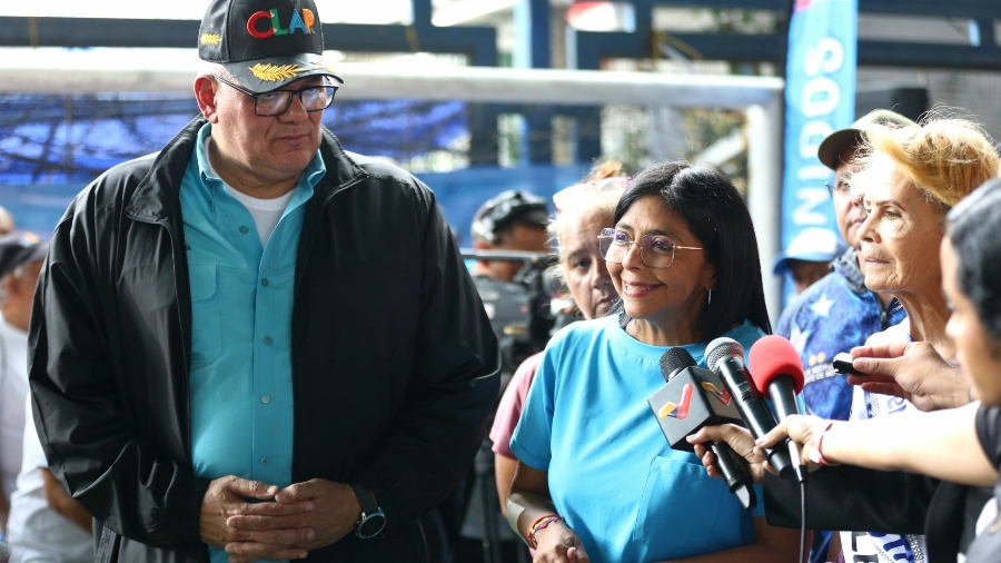 Vicepresidenta Rodríguez: «Clap Verde ha repartido 85 mil toneladas de alimentos»