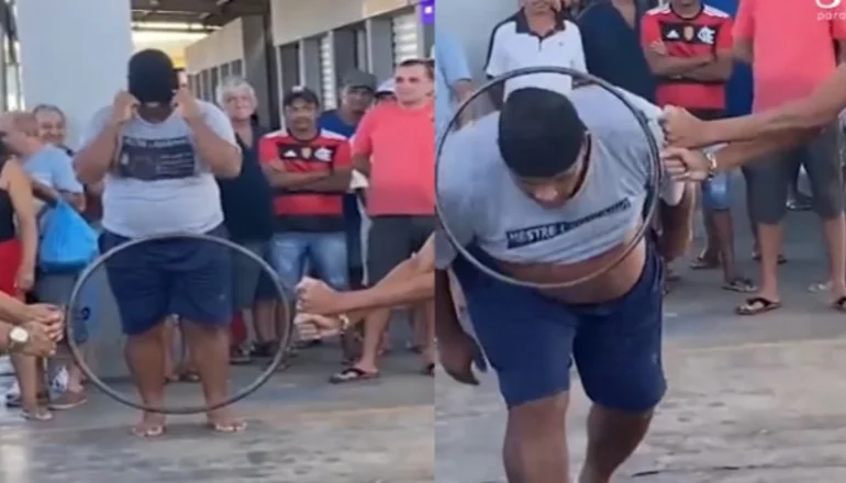 ¡No creerá lo que sus ojos ven! Hombre sorprende con peculiar acrobacia en Brasil