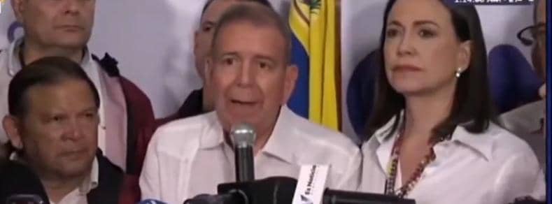 Edmundo González luego del 1er boletín “No estamos haciendo ningún llamado a la calle, no queremos viølencia”