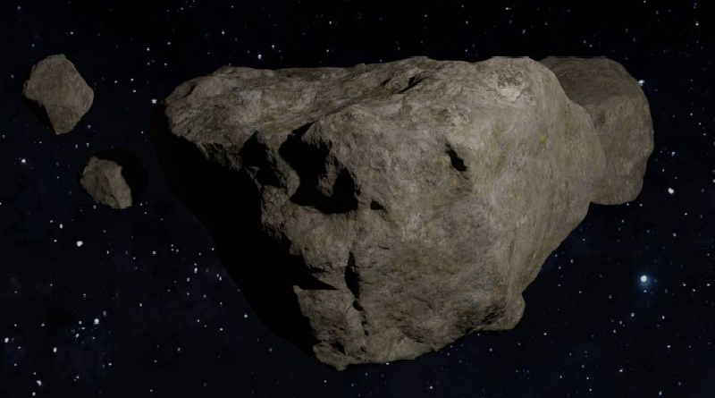 Revelan imágenes de dos asteroides que pasaron cerca de la Tierra