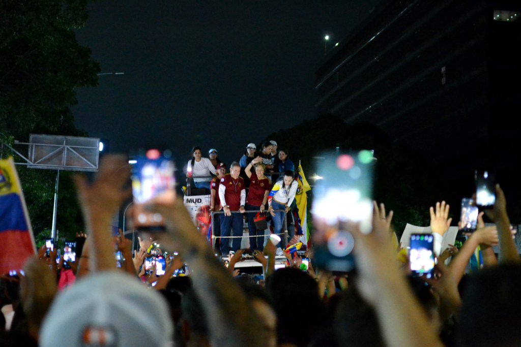 Concentración nocturna en cierre de campaña de Edmundo González (+ Detalles)