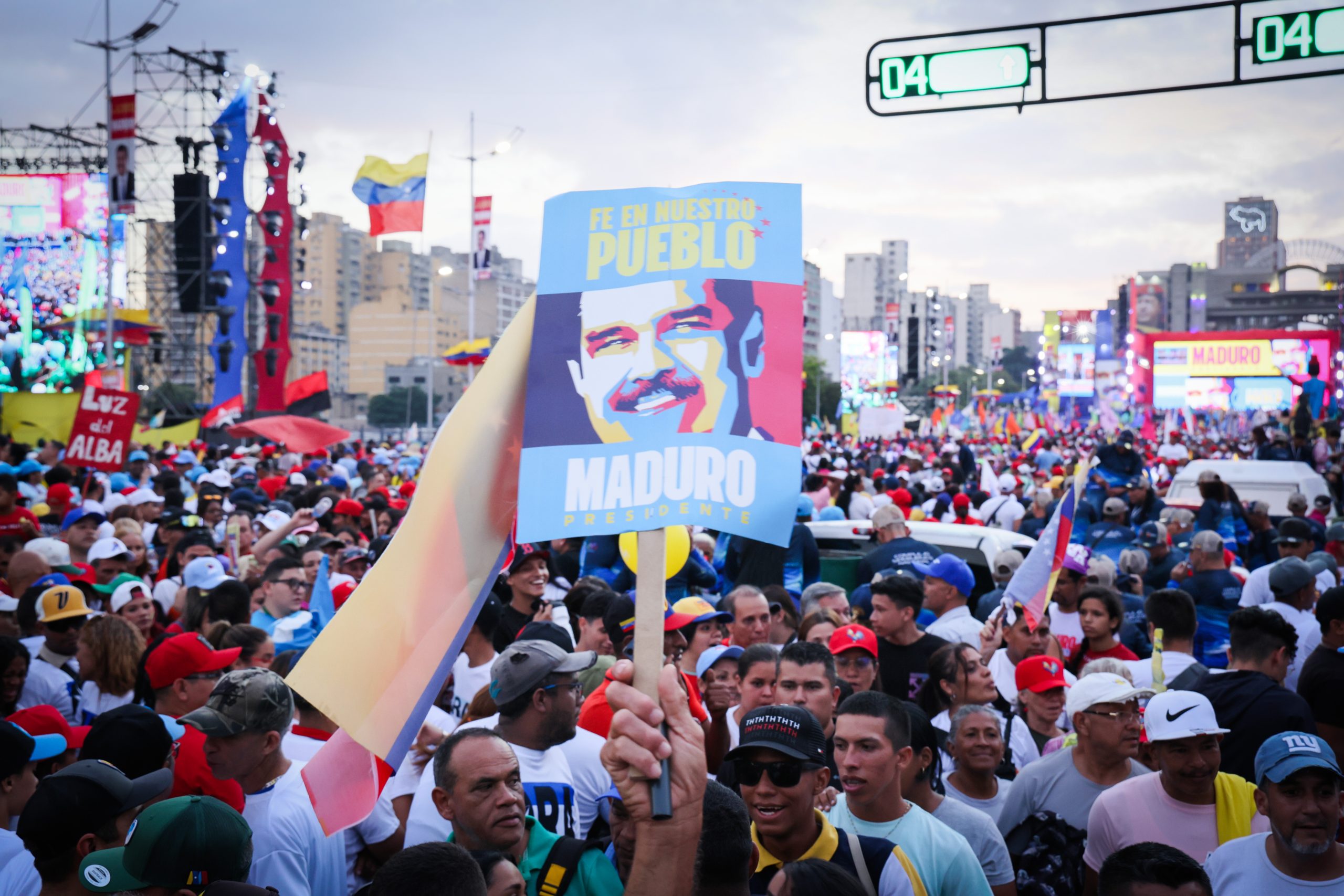 Multitud venezolana respaldó a Nicolás Maduro como candidato vencedor este próximo 28J (+ Fotos)