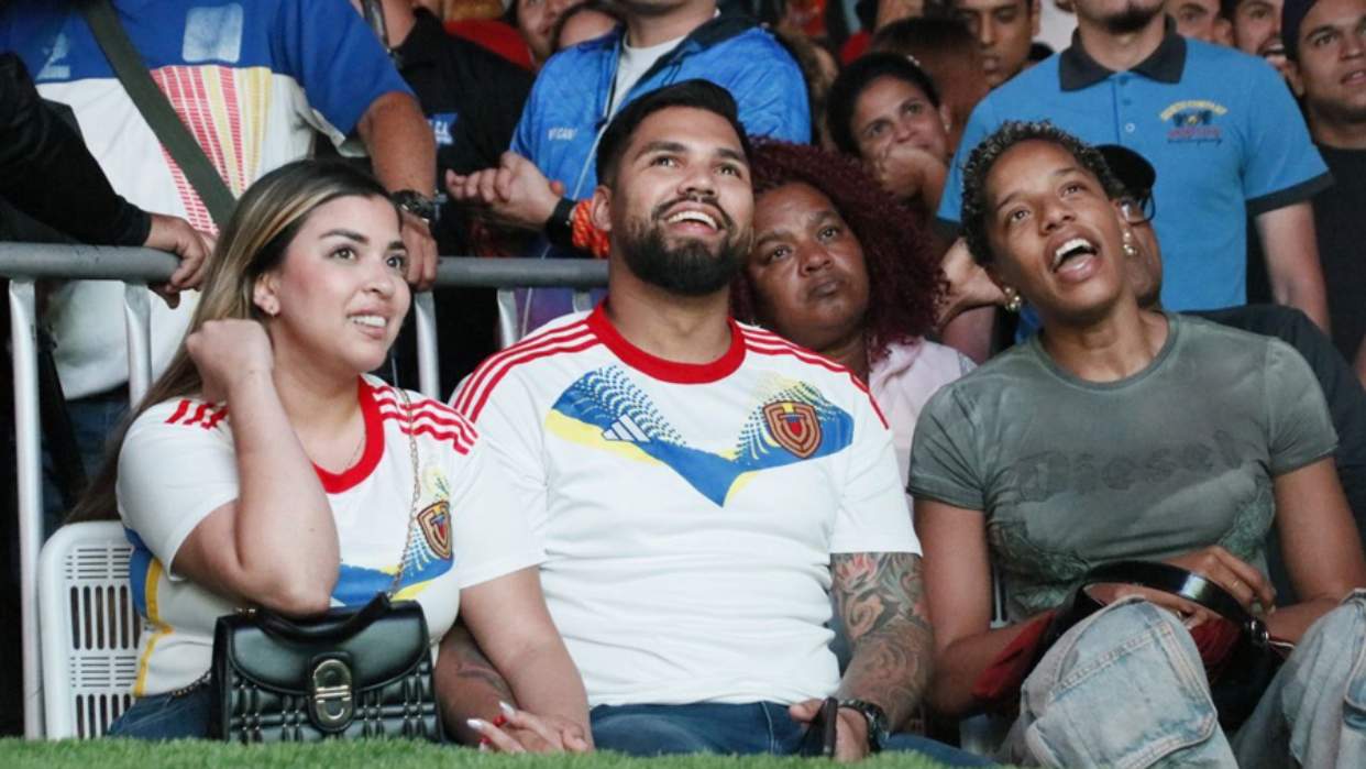 Así disfrutó Yulimar Rojas el emocionante partido de la Vinotinto en la Copa América (+ Detalles)