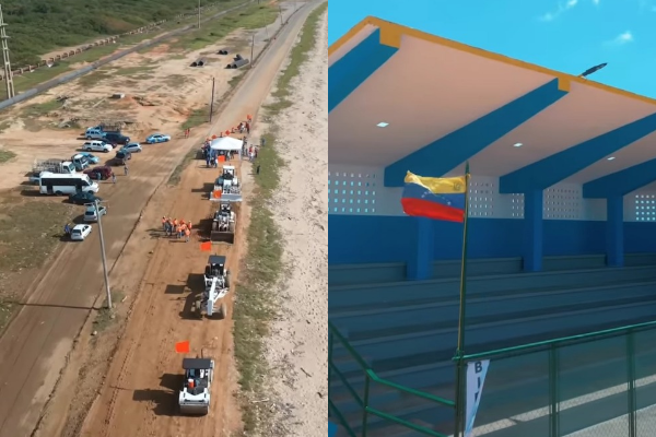 Gobernador Morel Rodríguez inaugura rehabilitación de carretera y campo de juegos en Isla de Coche (+ Video)