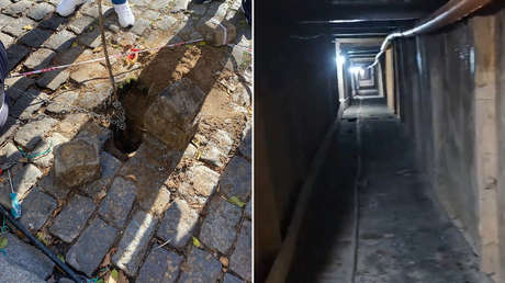 Hallan en Argentina un túnel de 220 metros construido para robâr un banco (+ Video)